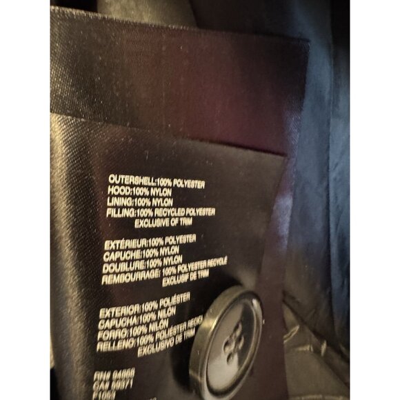 NEW Bernardo Large Black Puffer Coat Layered Hooded Water Resistant Winter $180 - Picture 14 of 16